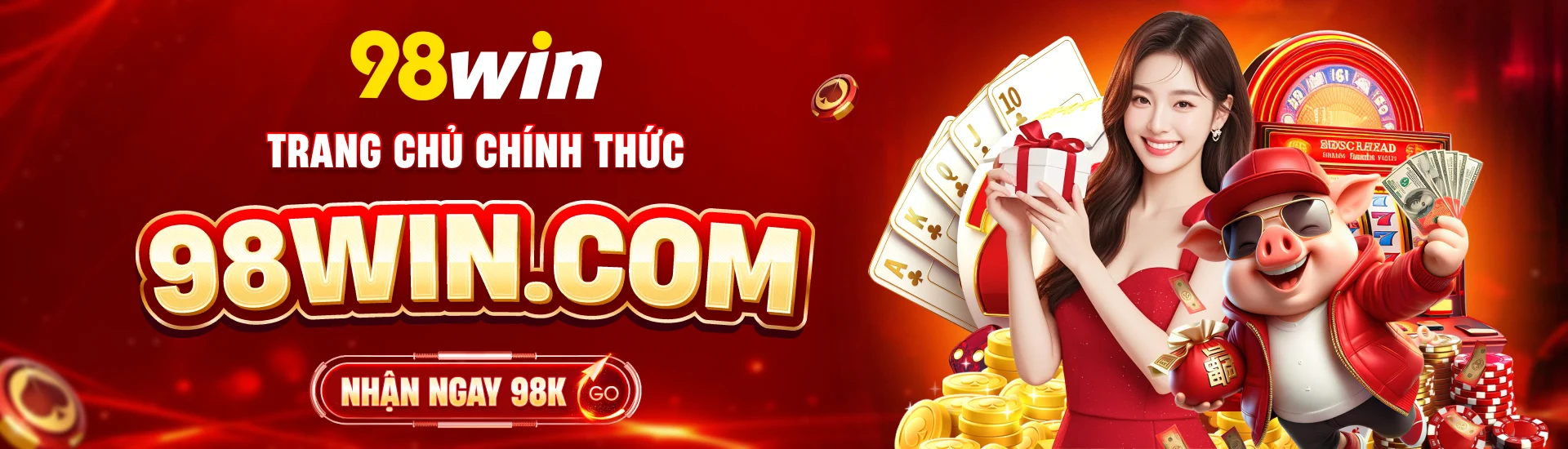 Banner 98Win về trải nghiệm và chuyên mục